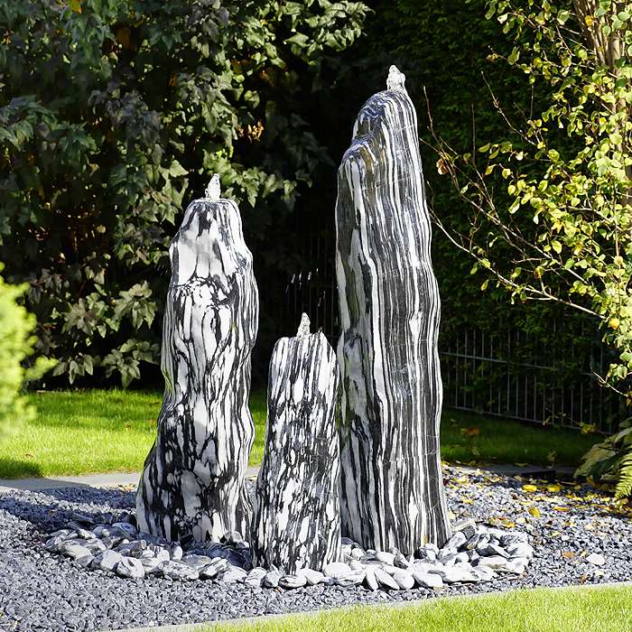 blackangel-marble-stone-set3x120pol-garden-fountain02 minerals amethyst