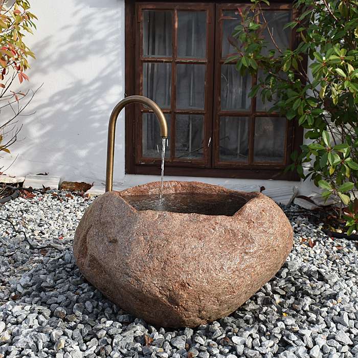 granite-foundling-fountain-red03-shop Granite fountain boulder fountain red