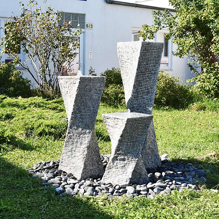 Garden fountain granite fountain