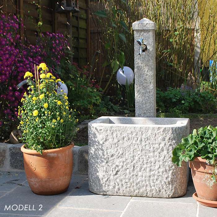 fontaine de jardin fontaine utile granit