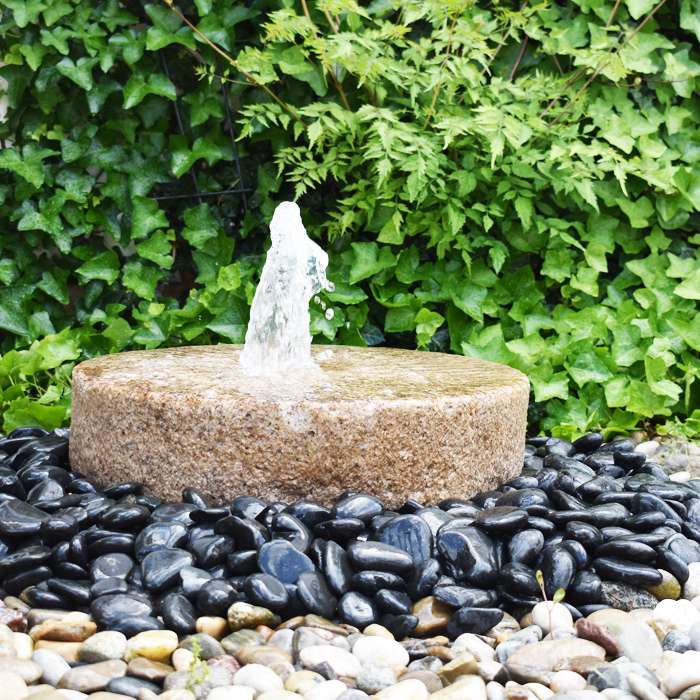 Fontaine fontaine en granit muehlstein