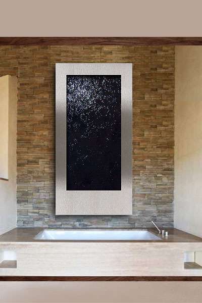 Water picture wall fountain mustang slate