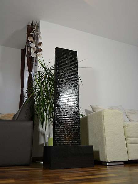 water wall granite